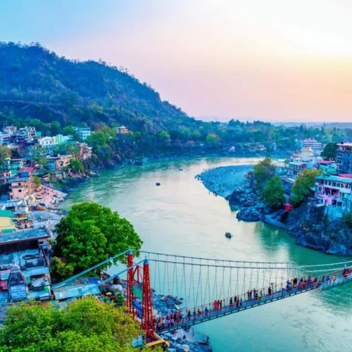 Triveni Ghat on the Ganga in Rishikesh