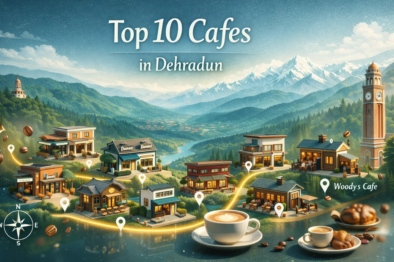 Top 10 cafe in dehraun
