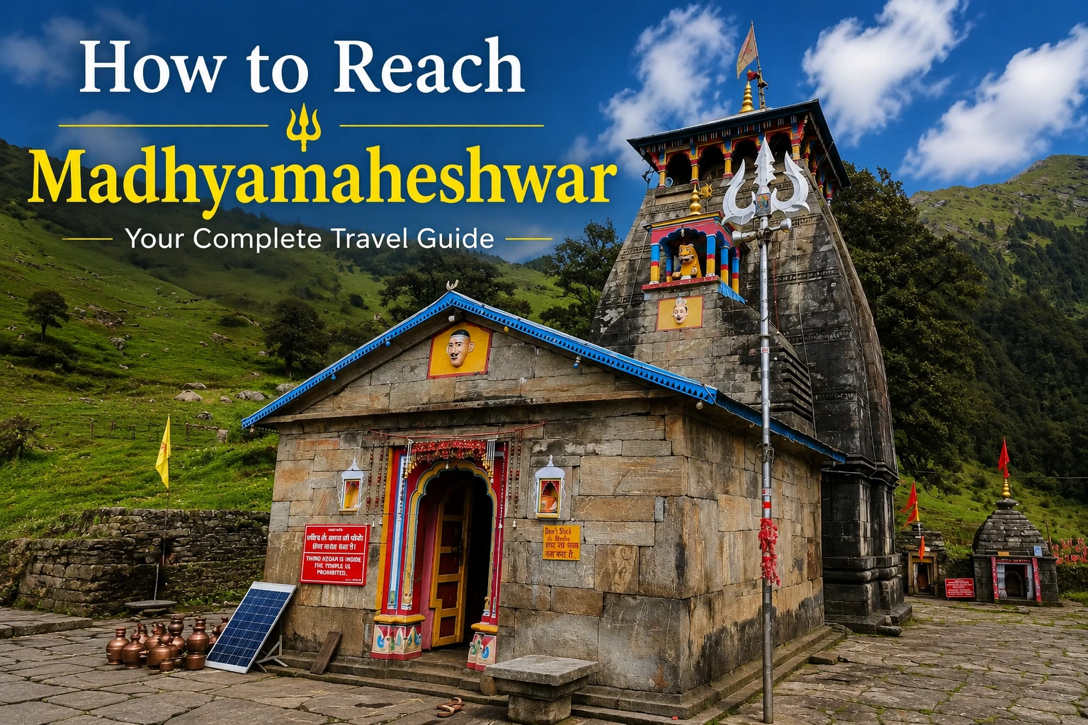 How to Reach Madhyamaheshwar