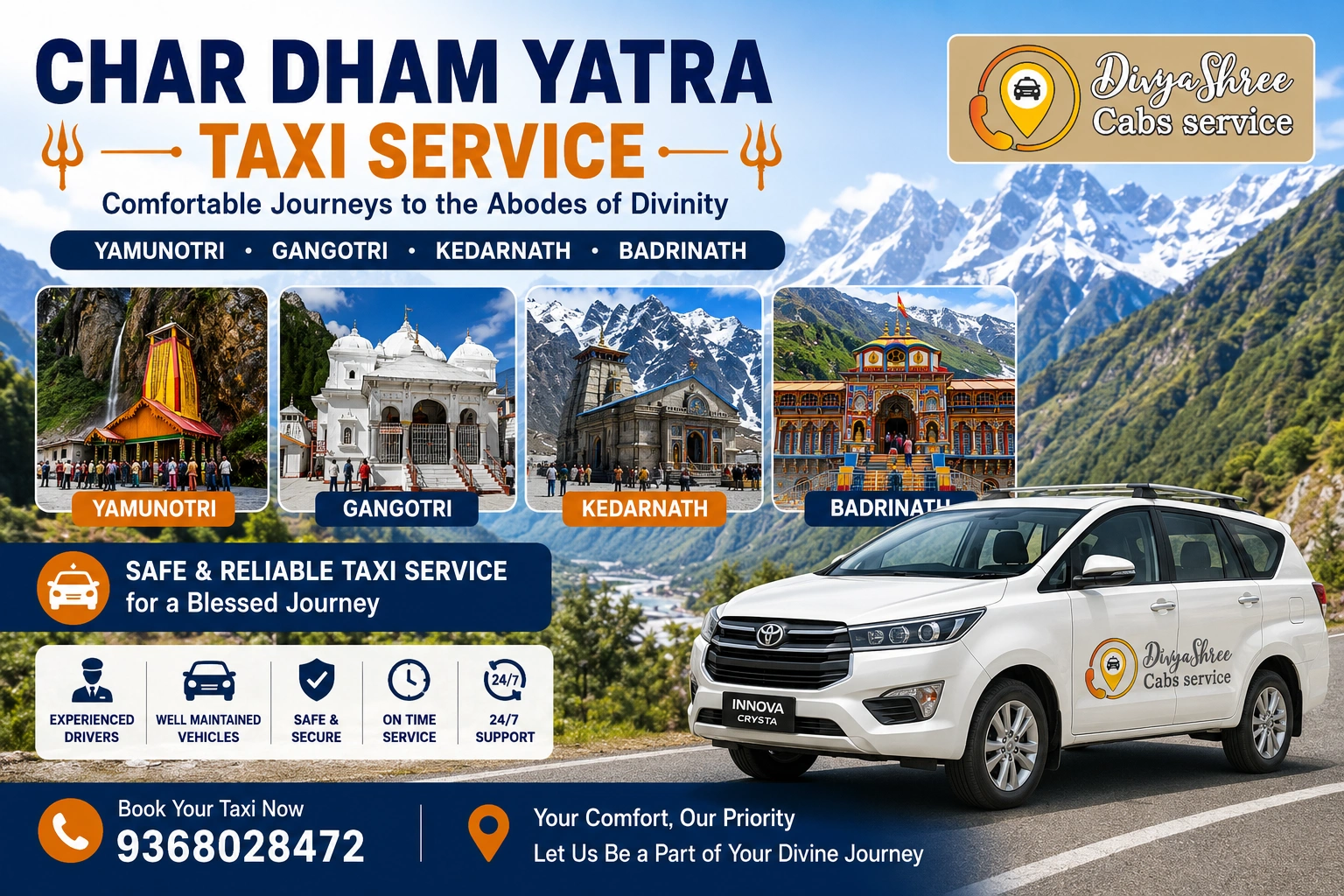 Char Dham Yatra Taxi Service