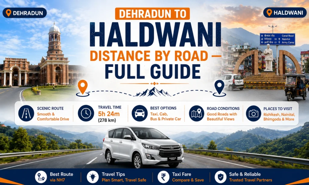 Dehradun to Haldwani Distance by Road — Full Guide